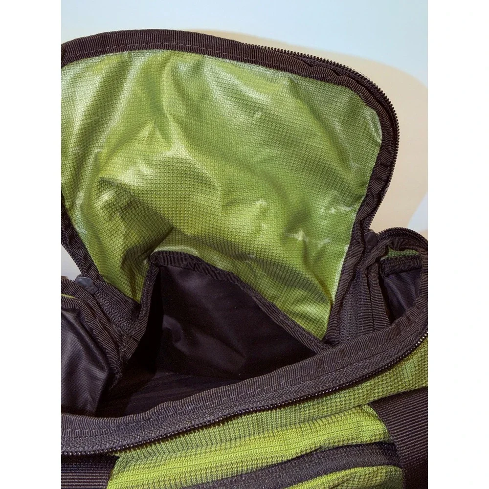 L.L. Bean‎ Green LAB Duffel Crossbody Bag Travel Gym Weekender Carry On